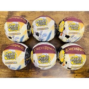 Lot of 6 NEW Miniverse Make It Mini Lord Of The Rings Balls Mini‎ Verse by MGA